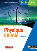 Physique-Chimie - Groupement 1 - Bac Pro [1re/Tle] - Collection Les cahiers de Newton - Ed.2020
